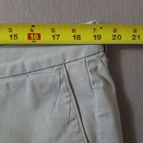 Tommy Bahama Chino Pants Mens 38x30 Seafoam Cotton Blend Solid Flat Front - Picture 7 of 14